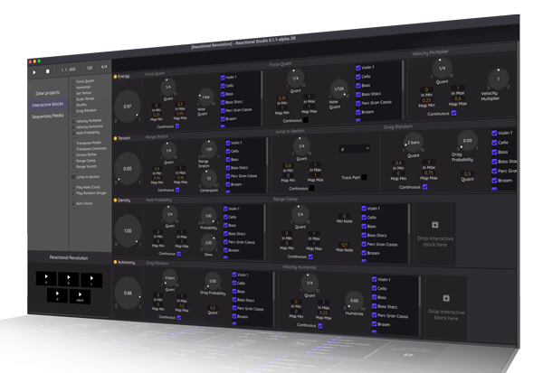 interactive music composition tool